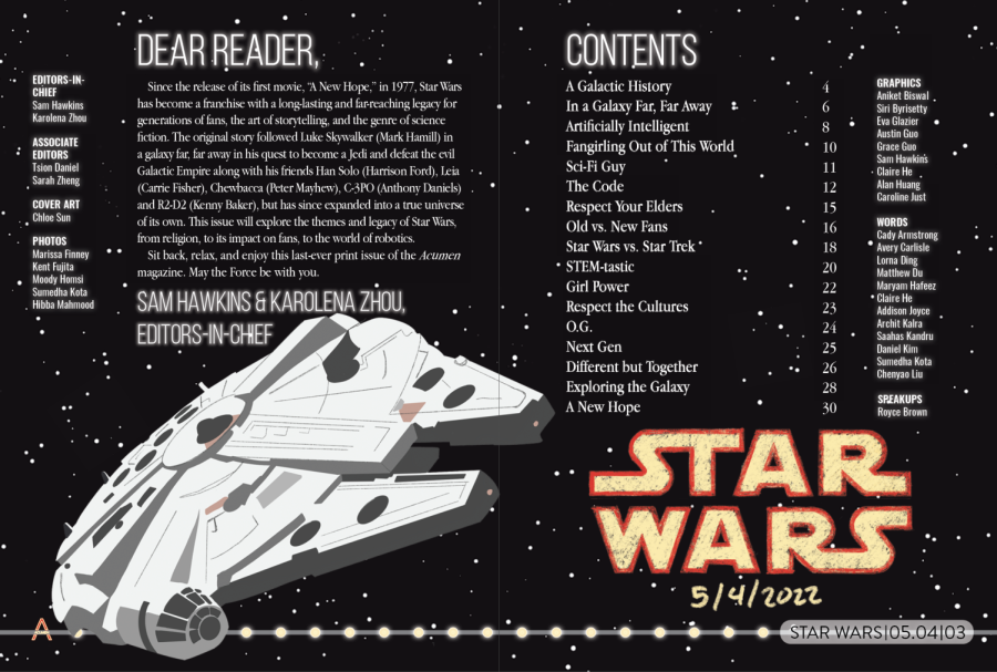 Star Wars: Table of Contents